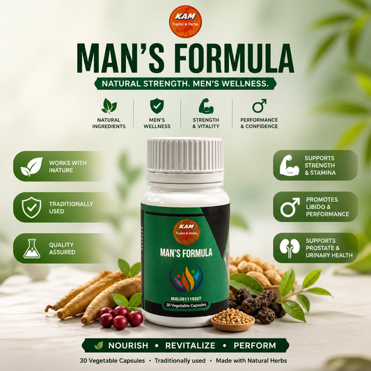 Man’s formula 7/1 ingredients Herbs capsules 520mg lulus KKM