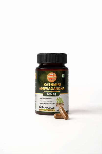 kashmiri Ashwagandha 60 capsules /immunity /Energy /Bone health