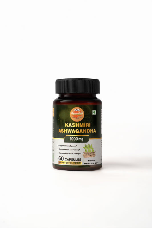 kashmiri Ashwagandha 60 capsules /immunity /Energy /Bone health