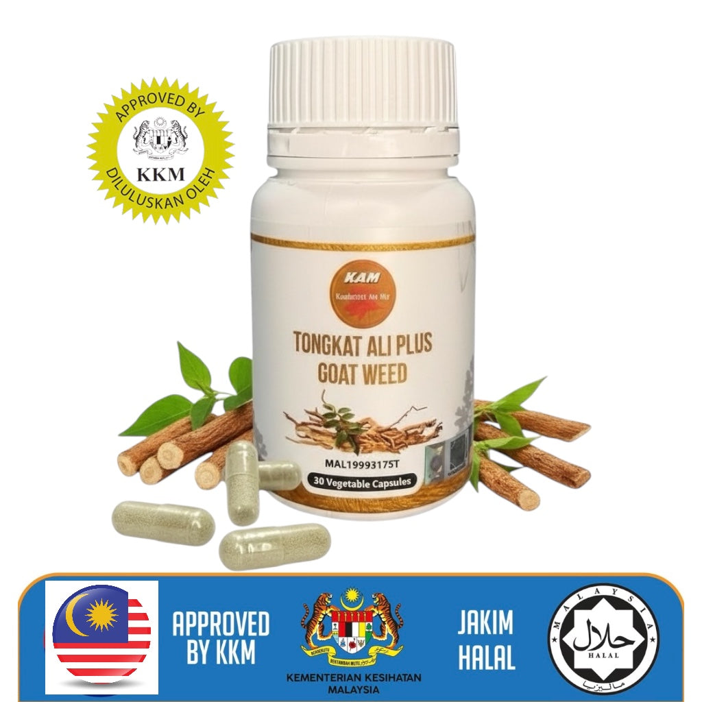 Tongkat Ali Plus Goat weed 30 Veg Capsules 500mg