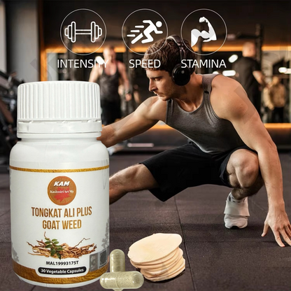 Tongkat Ali Plus Goat weed 30 Veg Capsules 500mg